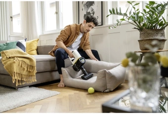 Пылесос ручной Karcher VC 4 Cordless myHome Pet 140Вт белый - купить недорого с доставкой в интернет-магазине