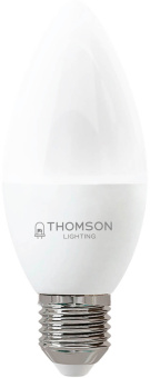 Лампа светодиодная Thomson TH-B2357 6Вт цок.:E27 свеча 220B св.свеч.бел.теп. Candle (упак.:1шт) - купить недорого с доставкой в интернет-магазине