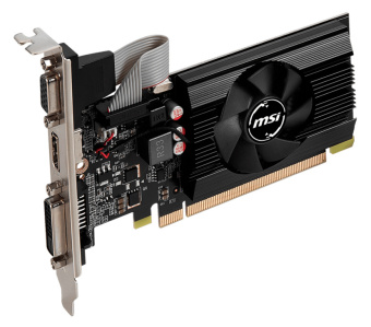 Видеокарта MSI PCI-E 2.0 N730K-2GD3/LP NVIDIA GeForce GT 730 2Gb 64bit DDR3 902/1600 DVIx1 HDMIx1 CRTx1 HDCP Ret low profile - купить недорого с доставкой в интернет-магазине