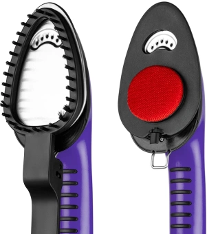 Отпариватель напольный Kitfort КТ-9123-1 1960Вт черный/фиолетовый - купить недорого с доставкой в интернет-магазине