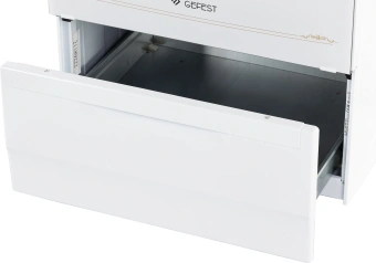 Плита Электрическая Gefest ЭП Н Д 5140-01 0121 белый эмалированный металл (металлическая крышка) - купить недорого с доставкой в интернет-магазине