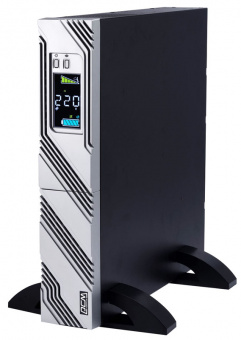Источник бесперебойного питания Powercom Smart King RT SRT-2000A LCD 1800Вт 2000ВА черный - купить недорого с доставкой в интернет-магазине
