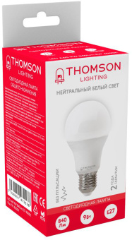 Лампа светодиодная Thomson TH-B2024 10Вт цок.:E27 свеча 220B 4000K св.свеч.бел.нейт. Candle (упак.:1шт) - купить недорого с доставкой в интернет-магазине