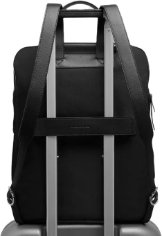 Рюкзак женский Piquadro Lyra CA7042W92T/N черный нейлон/натур.кожа - купить недорого с доставкой в интернет-магазине