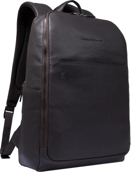 Рюкзак мужской Piquadro Black Square CA6503B3/TM темно-коричневый натур.кожа - купить недорого с доставкой в интернет-магазине