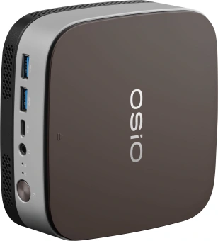 ПК Мини Osio BaseLine B51i-011 i3 1215U (1.2) 16Gb SSD512Gb UHDG без ОС GbitEth WiFi BT 59.85W коричневый/серебристый (RUS) - купить недорого с доставкой в интернет-магазине