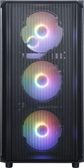 Корпус Accord 3602 черный без БП ATX 4x120mm 6x140mm 3x200mm 2xUSB3.0 audio bott PSU - купить недорого с доставкой в интернет-магазине