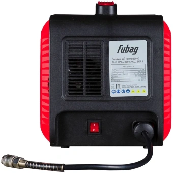 Компрессор поршневой Fubag Ols Wall 260 безмасляный 260л/мин 1500Вт красный/черный - купить недорого с доставкой в интернет-магазине