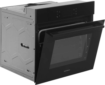 Духовой шкаф Электрический Darina 2V BDE 112 710 BB черный/стекло черное - купить недорого с доставкой в интернет-магазине