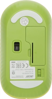 Мышь Acer OMR205 зеленый/желтый оптическая 1200dpi беспров. USB для ноутбука 3but (ZL.MCEEE.02J) - купить недорого с доставкой в интернет-магазине