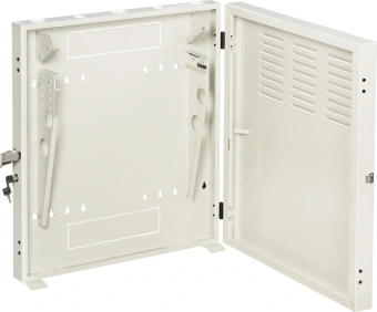 Шкаф коммутационный Lanmaster (TWT-CBVRT-2U-6X7-GY) настенный 2U 650x114мм пер.дв.стекл направл.под винты 68кг серый 19кг 741мм - купить недорого с доставкой в интернет-магазине