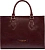 Сумка женская The Bridge Ida 04101501/YF бордовая натур.кожа