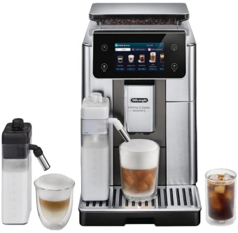 Кофемашина Delonghi ECAM630.75.TM 1450Вт черный/серебристый - купить недорого с доставкой в интернет-магазине