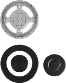 Газовая варочная поверхность Maunfeld EGHG.64.63CB.R/G черный - купить недорого с доставкой в интернет-магазине