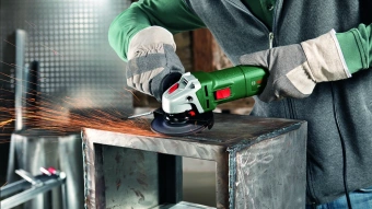 Углошлифовальная машина Bosch PWS 650-125 650Вт 11000об/мин рез.шпин.:M14 d=125мм (06034110R0) - купить недорого с доставкой в интернет-магазине