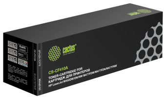 Картридж лазерный Cactus CS-CF410A CF410A черный (2300стр.) для HP LJ M452DW/DN/NW M477FDW/M477FDN/M477FNW - купить недорого с доставкой в интернет-магазине