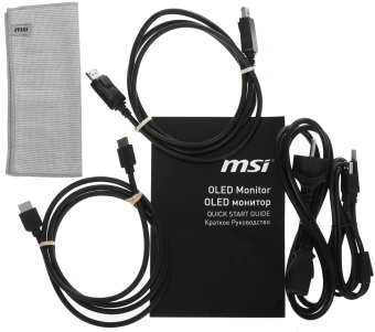 Монитор MSI 34" MPG 341CQPX черный QD OLED LED 21:9 HDMI полуматовая HAS Piv 250cd 178гр/178гр 3440x1440 240Hz DP UW USB 8.9кг - купить недорого с доставкой в интернет-магазине