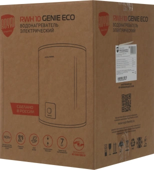 Водонагреватель Royal Thermo Genie Eco U RWH 10 1.5кВт 9л электрический настенный/белый - купить недорого с доставкой в интернет-магазине