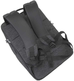 Рюкзак для ноутбука 15.6" Riva 8861 черный полиуретан/полиэстер (8861 BLACK) - купить недорого с доставкой в интернет-магазине