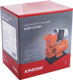 Насосная станция центробежный Кратон AWP-370PI 370Вт 1920л/час (5 04 05 005) - купить недорого с доставкой в интернет-магазине