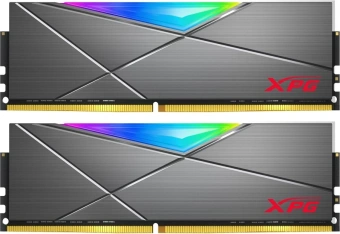 Память DDR4 2x16GB 3200MHz A-Data AX4U320016G16A-DT50 XPG Spectrix D50 RGB RTL Gaming PC4-25600 CL16 DIMM 288-pin 1.35В dual rank с радиатором Ret - купить недорого с доставкой в интернет-магазине
