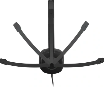 Наушники с микрофоном Logitech H151 черный 1.8м накладные оголовье (981-000590) - купить недорого с доставкой в интернет-магазине