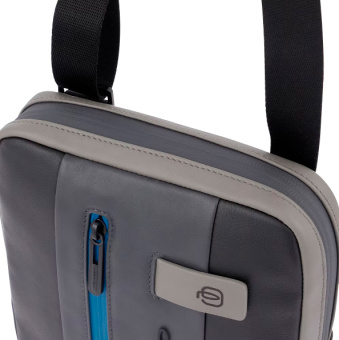 Сумка мужская Piquadro Urban CA1816UB00/NGR черная/серая натур.кожа - купить недорого с доставкой в интернет-магазине