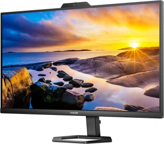 Монитор Philips 27" 27E1N5600HE черный IPS LED 16:9 HDMI M/M Cam матовая HAS 1000:1 300cd 178гр/178гр 2560x1440 75Hz DP 2K USB 6.57кг - купить недорого с доставкой в интернет-магазине