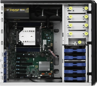 Сервер IRU Rock W9105P 1x6146 2x16Gb 1x1Tb M.2 SSD С621 AST2500 1x650W w/o OS (2138756) - купить недорого с доставкой в интернет-магазине