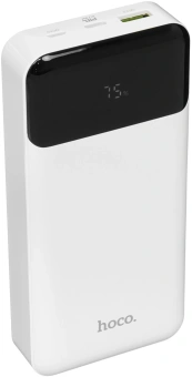 Мобильный аккумулятор Hoco J102A Cool figure 20000mAh QC/PD 20W 5A USB-A/USB-C белый (J102A COOL FIGURE WHITE) - купить недорого с доставкой в интернет-магазине