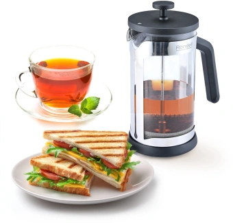 Френч-пресс Rondell Brando RDS-2027 1.0л черный/стальной - купить недорого с доставкой в интернет-магазине