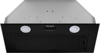 Вытяжка встраиваемая Weissgauff Dubhe 60 PB BL черный управление: кнопочное (1 мотор) - купить недорого с доставкой в интернет-магазине