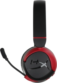Наушники с микрофоном HyperX Cloud Mini черный/красный накладные BT оголовье (7G8F1AA) - купить недорого с доставкой в интернет-магазине