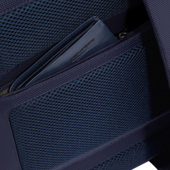 Сумка дорожная Piquadro Brief2 BV6154BR2/BLU синий нейлон/натур.кожа - купить недорого с доставкой в интернет-магазине