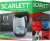 Чайник электрический Scarlett SC-EK27G71 1.8л. 2200Вт черный/красный корпус: стекло - купить недорого с доставкой в интернет-магазине