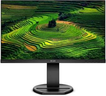 Монитор Philips 23.8" 241B8QJEB (00/01) черный IPS LED 16:9 DVI HDMI M/M матовая HAS Piv 1000:1 250cd 178гр/178гр 1920x1080 75Hz VGA DP FHD USB 4.97кг - купить недорого с доставкой в интернет-магазине
