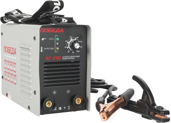 Сварочный аппарат Победа АС 250 инвертор ММА DC 10.7кВт - купить недорого с доставкой в интернет-магазине