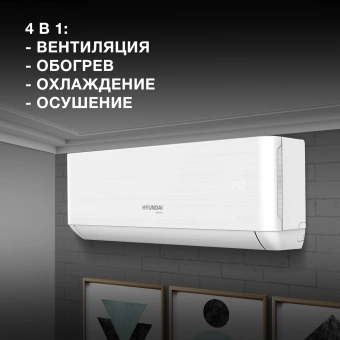 Сплит-система Hyundai HAC-09i/T-PRO белый - купить недорого с доставкой в интернет-магазине