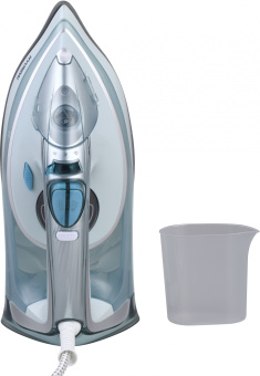 Утюг Hyundai H-SI01340 2800Вт голубой/белый - купить недорого с доставкой в интернет-магазине