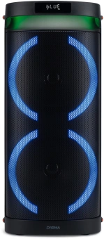 Минисистема Digma D-MC1750 черный 60Вт FM USB BT micro SD - купить недорого с доставкой в интернет-магазине