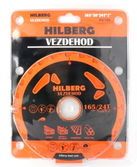 Диск пильный по дер. Hilberg HV166 d=165мм d(посад.)=30мм (циркулярные пилы) - купить недорого с доставкой в интернет-магазине