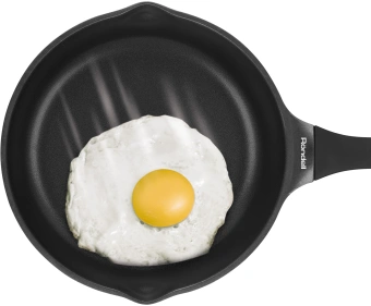 Сковорода Rondell Pacific Grey RDA-1905 круглая 24см покрытие: Xylan Plus ручка несъемная (без крышки) серый - купить недорого с доставкой в интернет-магазине