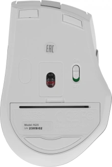 Мышь A4Tech Fstyler FG35 серебристый/белый оптическая 2000dpi беспров. USB 6but (FG35 SILVER) - купить недорого с доставкой в интернет-магазине