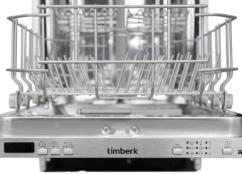 Посудомоечная машина Timberk Set&Dry T-DW45BI103 серебристый (узкая) - купить недорого с доставкой в интернет-магазине