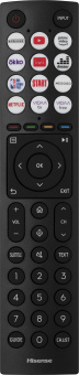 Телевизор QLED Hisense 75" 75U8HQ черный 4K Ultra HD 120Hz DVB-T DVB-T2 DVB-C DVB-S DVB-S2 USB WiFi Smart TV - купить недорого с доставкой в интернет-магазине