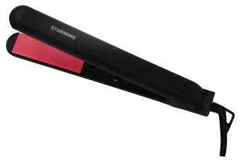Выпрямитель Starwind SHE5500 25Вт черный/розовый макс.темп.:200С покрытие:керамическое - купить недорого с доставкой в интернет-магазине