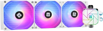 Система водяного охлаждения Thermalright Aqua Elite 360 V3 ARGB Soc-AM5/AM4/1151/1200/2066/1700 белый 4-pin 25.6dB Al Ret (A-ELITE-WH-360-ARGB-V3) - купить недорого с доставкой в интернет-магазине