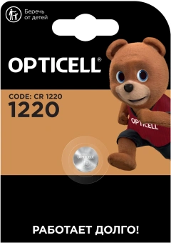 Батарея Opticell Specialty CR1220 блистер - купить недорого с доставкой в интернет-магазине