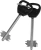 Сейф мебельный Aiko T 140 KL 140x195x140мм ключевой (S10399210114) - купить недорого с доставкой в интернет-магазине
