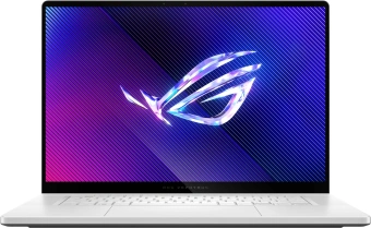 Ноутбук Asus ROG Zephyrus G16 GU605CM-QR082W Core Ultra 7 255H 32Gb SSD1Tb NVIDIA GeForce RTX 5060 8Gb 16" OLED 2.5K (2560x1600) без ОС white WiFi BT Cam Bag (90NR0M22-M003X0) - купить недорого с доставкой в интернет-магазине